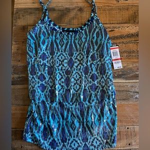 NWT Inc Sparkly Sequin Tank